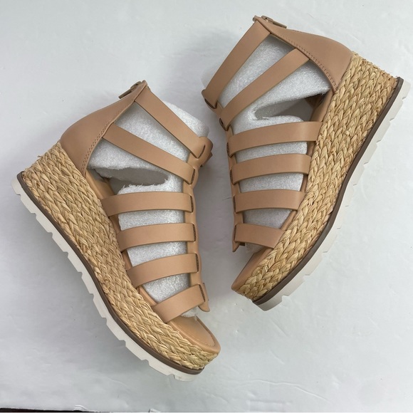 DV by Dolce Vita Breva Caged Platform Fisherman Espadrille Sandals - Picture 8 of 13